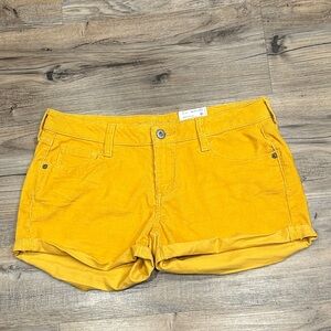 Arizona Jean Company Yellow Women's Corduroy Shorts
